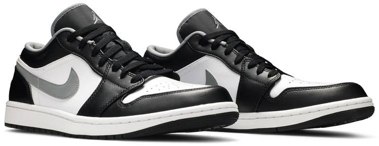 Air Jordan 1 Low  Black Medium Grey  553558-040