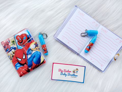 Spider Man Diary with Pen Gift Set